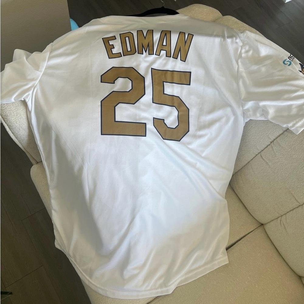 Dodgers edman jersey